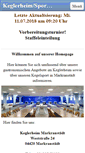 Mobile Screenshot of keglerheim-markranstaedt.de